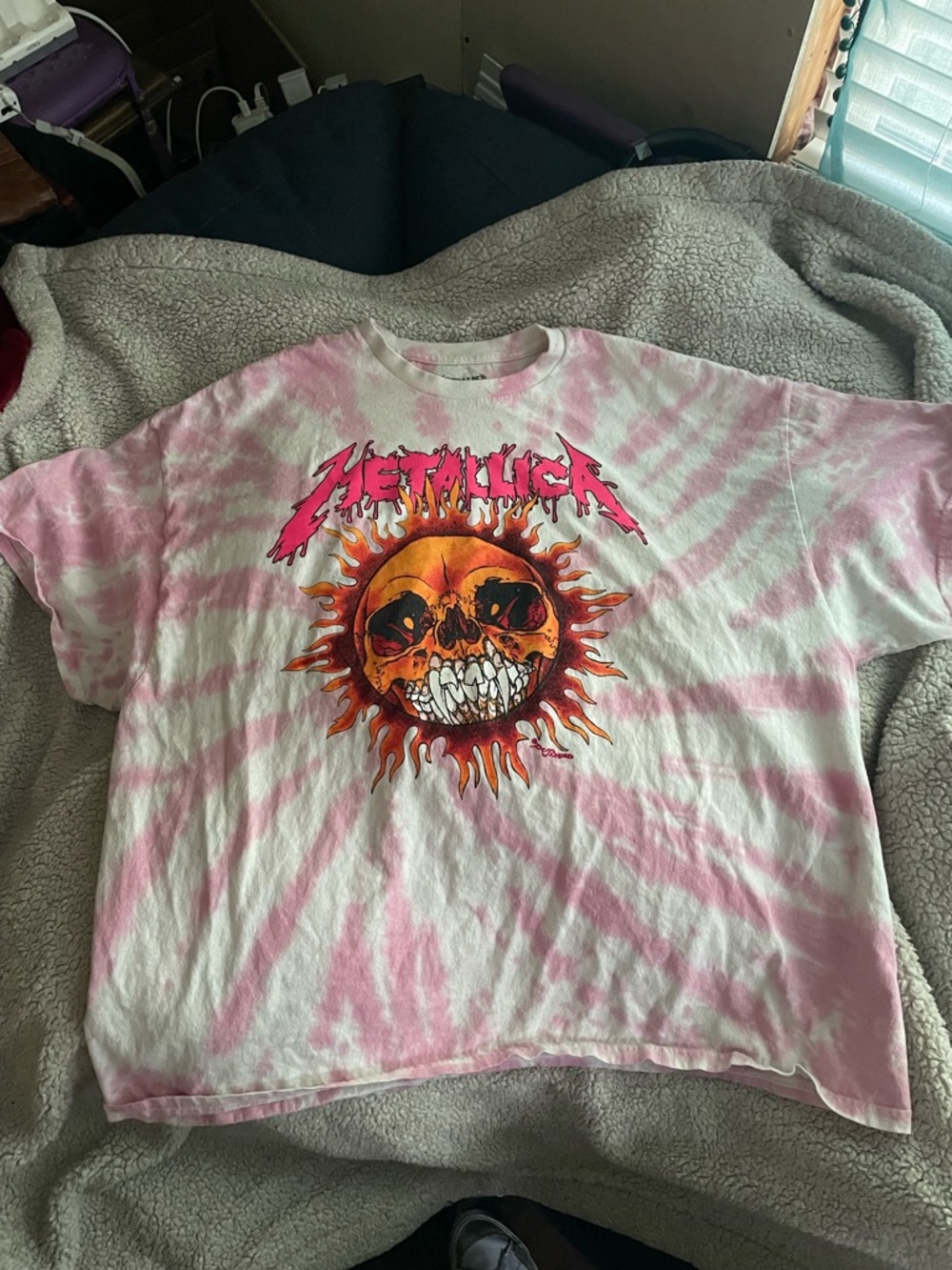 Pink Tie-Dye Graphic Tee